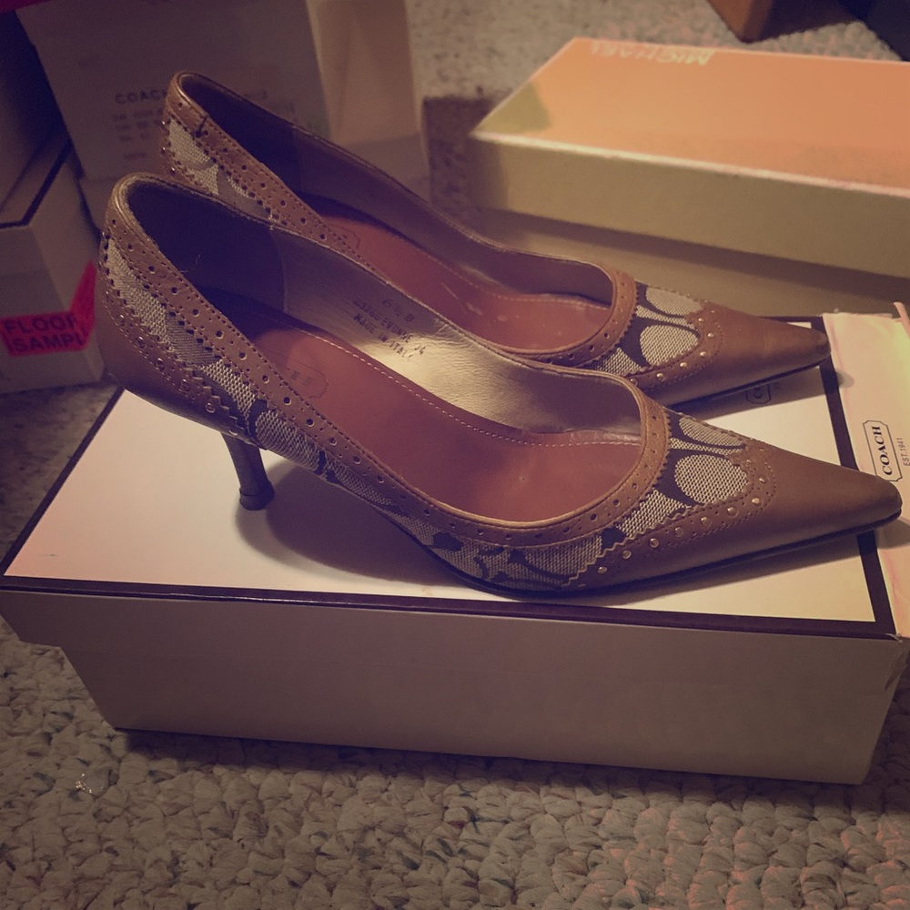Coach heels